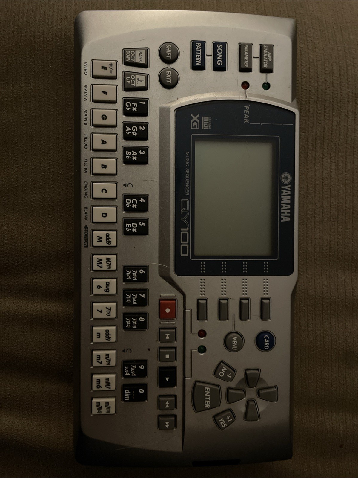 Yamaha QY100 Music Sequencer and Sampler Sound Module