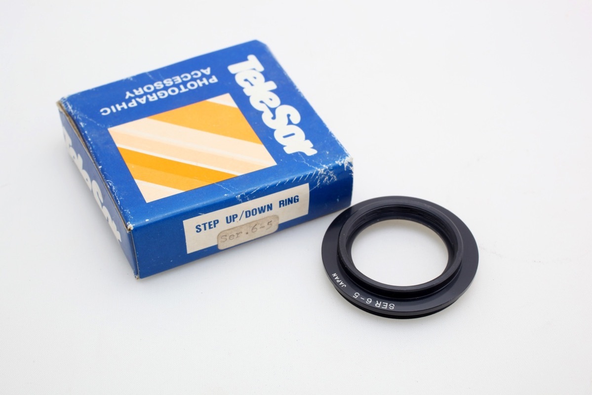 Telesor Step-Down Series 6-Series 5/S6-5 f/Hoods+Filters+Accs+METAL Adapter Ring