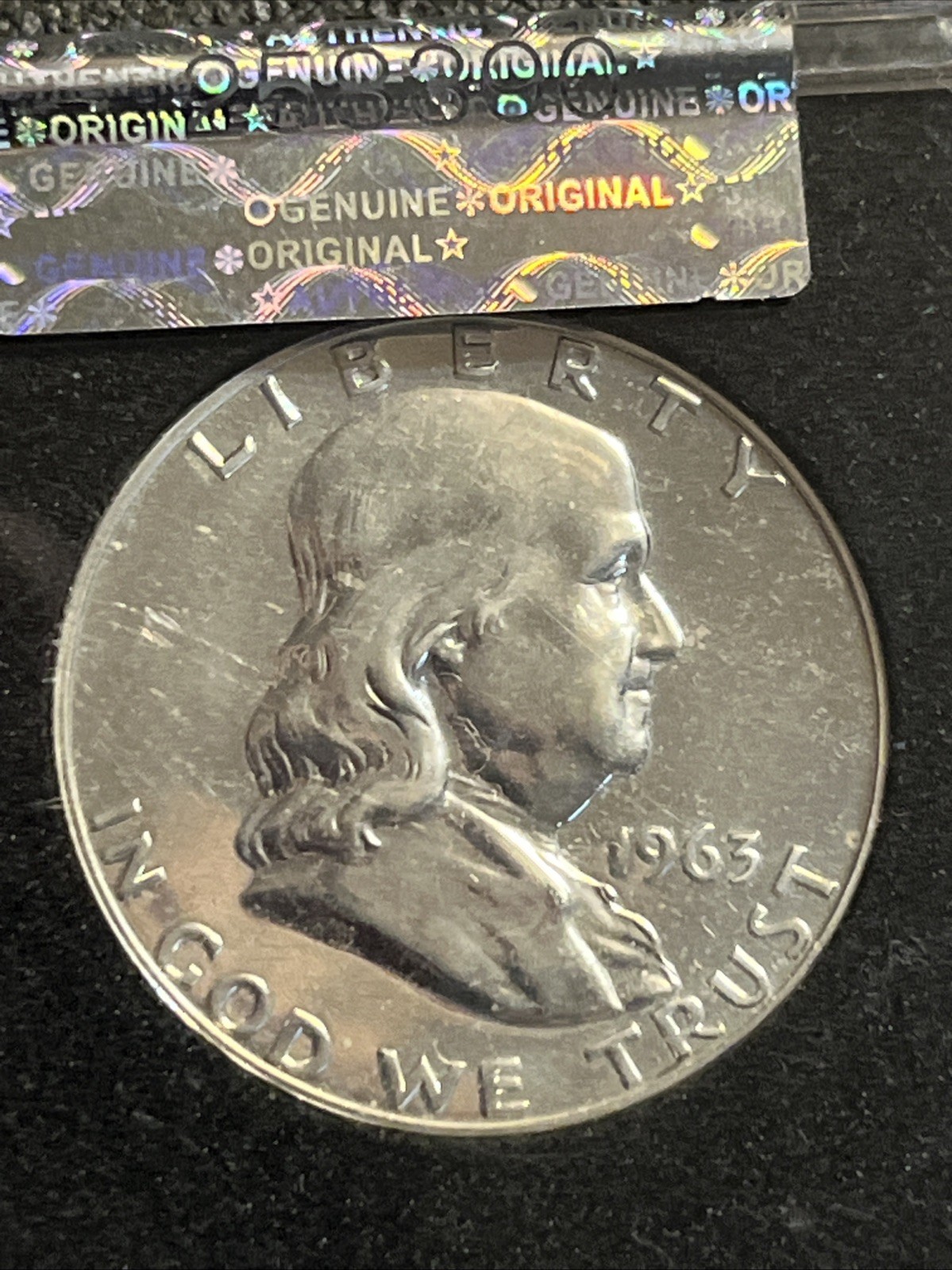 1963 50C (Proof) Franklin Half Dollar - Raw Coin
