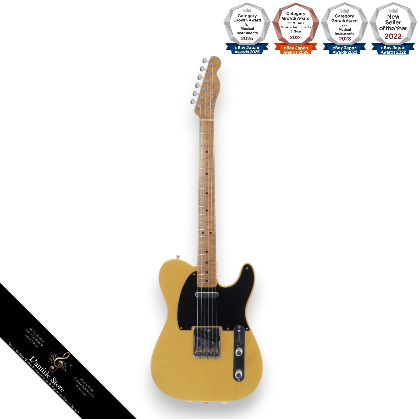 Fender Custom Shop Time Machine 1951 Nocaster Closet Classics Honey Blonde