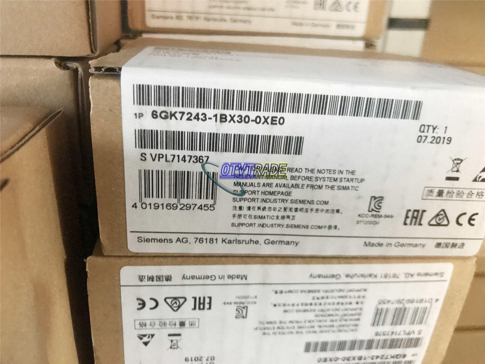 1PCS NEW SIEMENS 6GK7243-1BX30-0XE0 6GK7 243-1BX30-0XE0