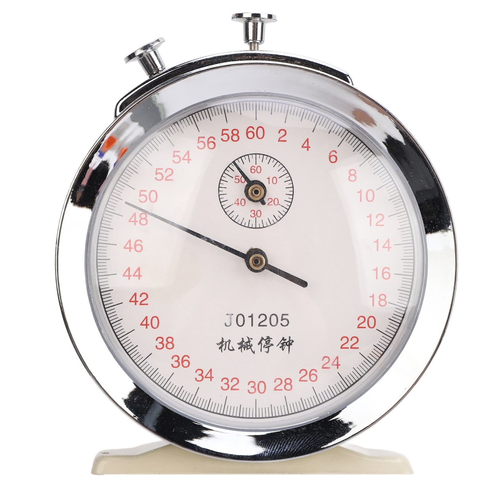 Mechanical Stopwatch Round Dial 0.2s 60 Second Sports Count Timer Tool Part