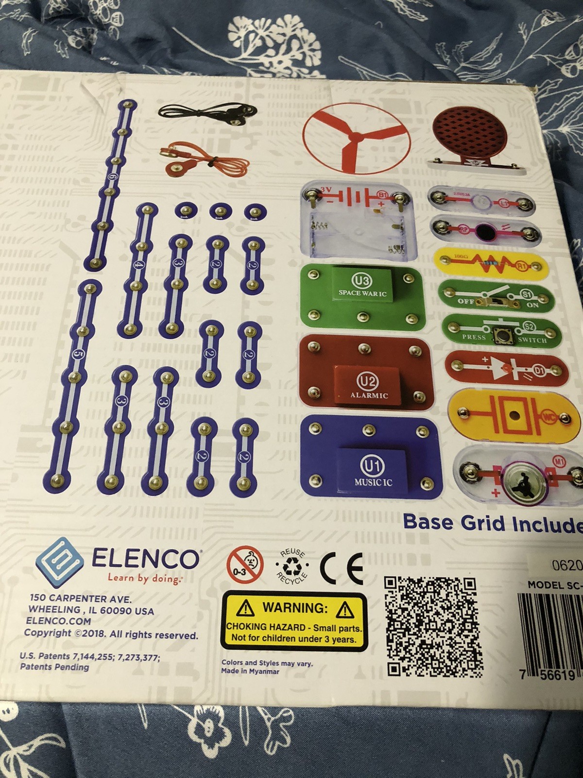 Snap Circuits Juniors Electronics Skill Builder Create 100 Projects Elenco