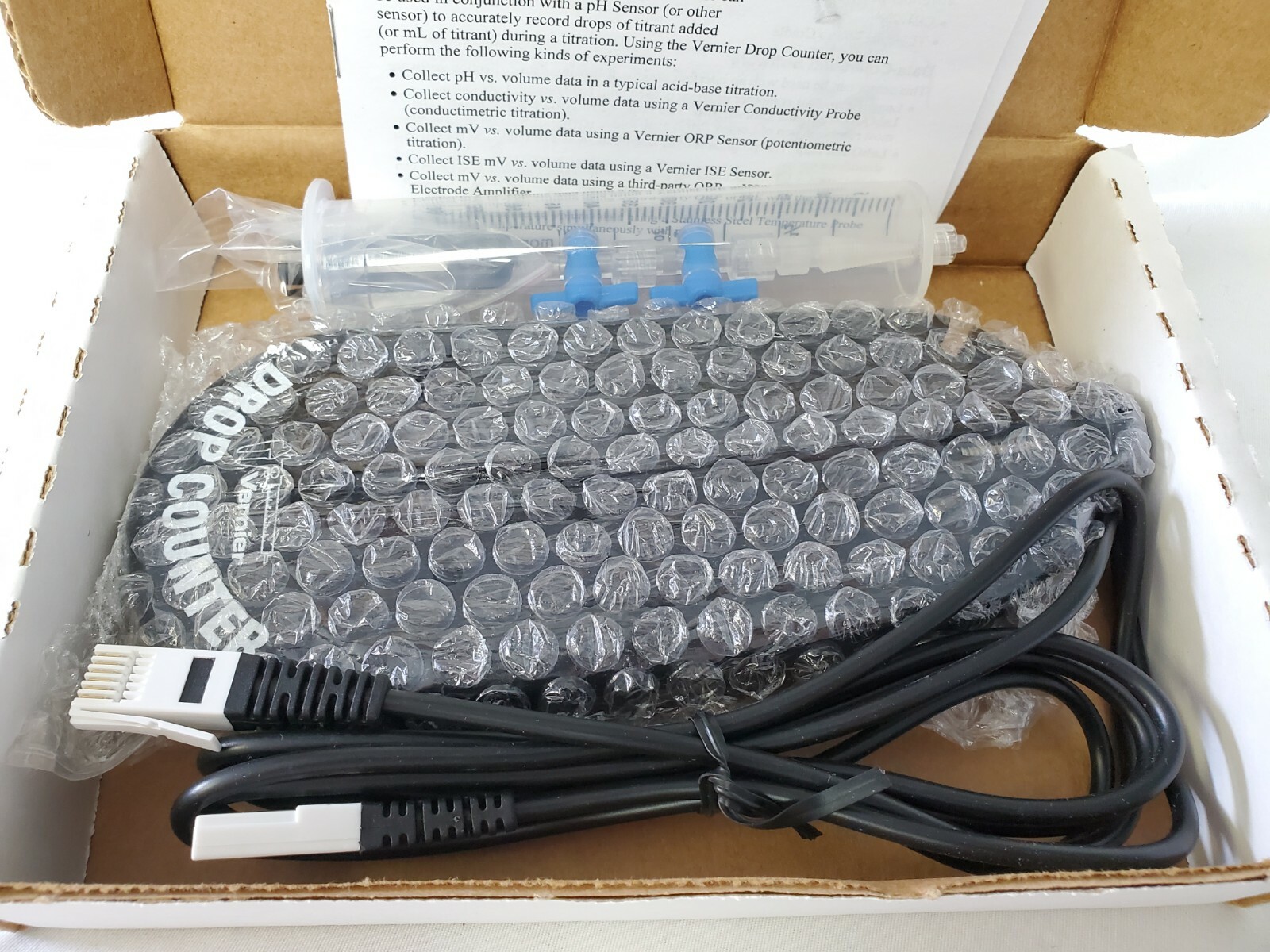 Vernier Drop Counter VDC-BTD - NEW