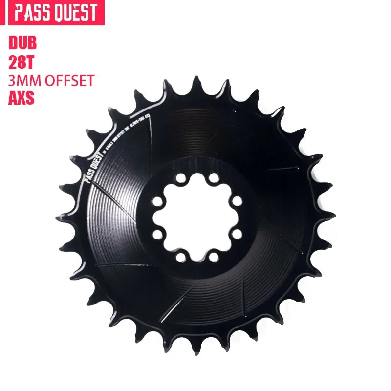 8 Bolt Direct Mount Chainring MTB Narrow Wide 3mm Offest 12 Speed Chainwheels