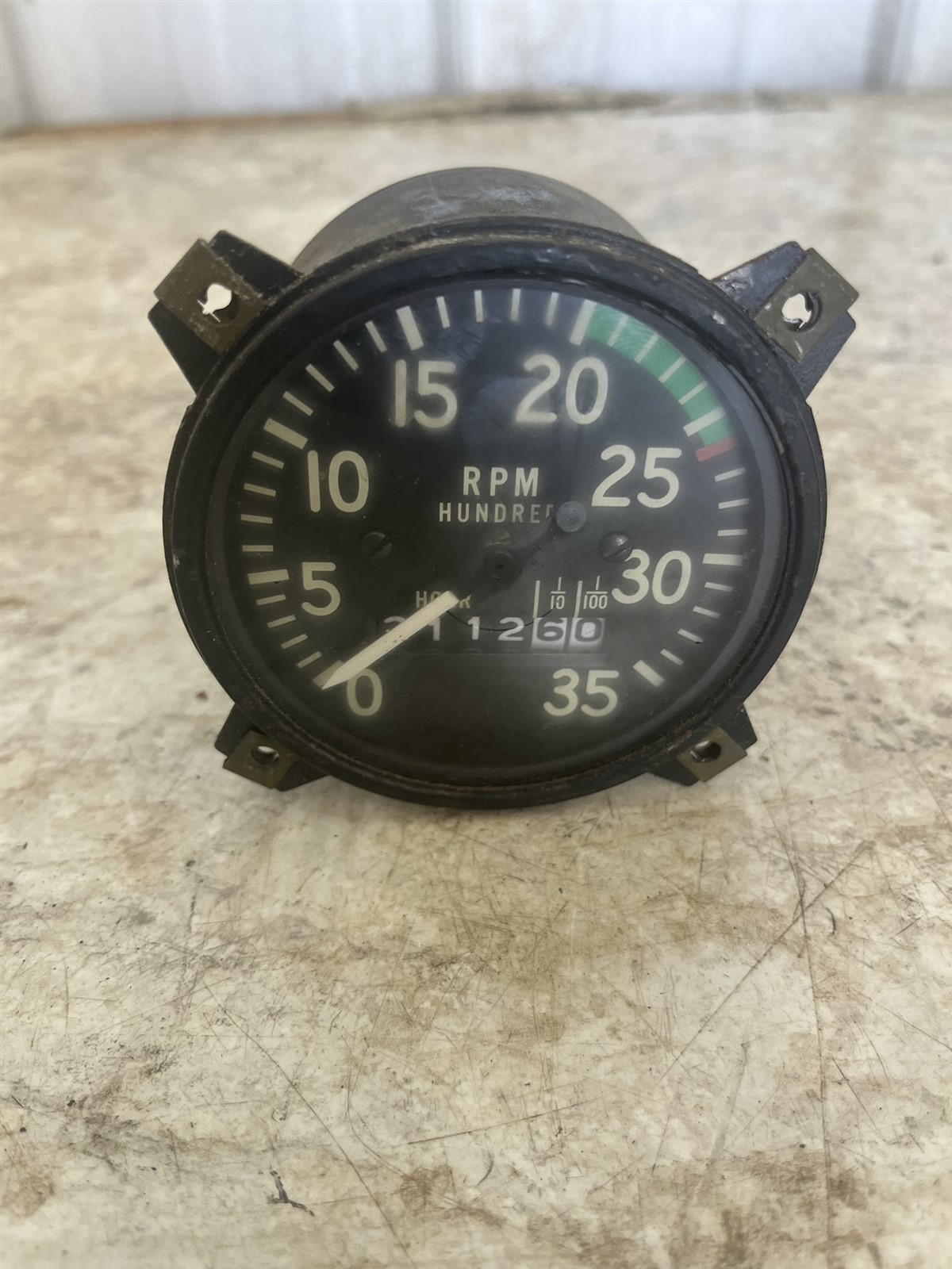 Grumman Yankee AA-1 AA1 Stewart Warner airplane aircraft Tach tachometer gauge