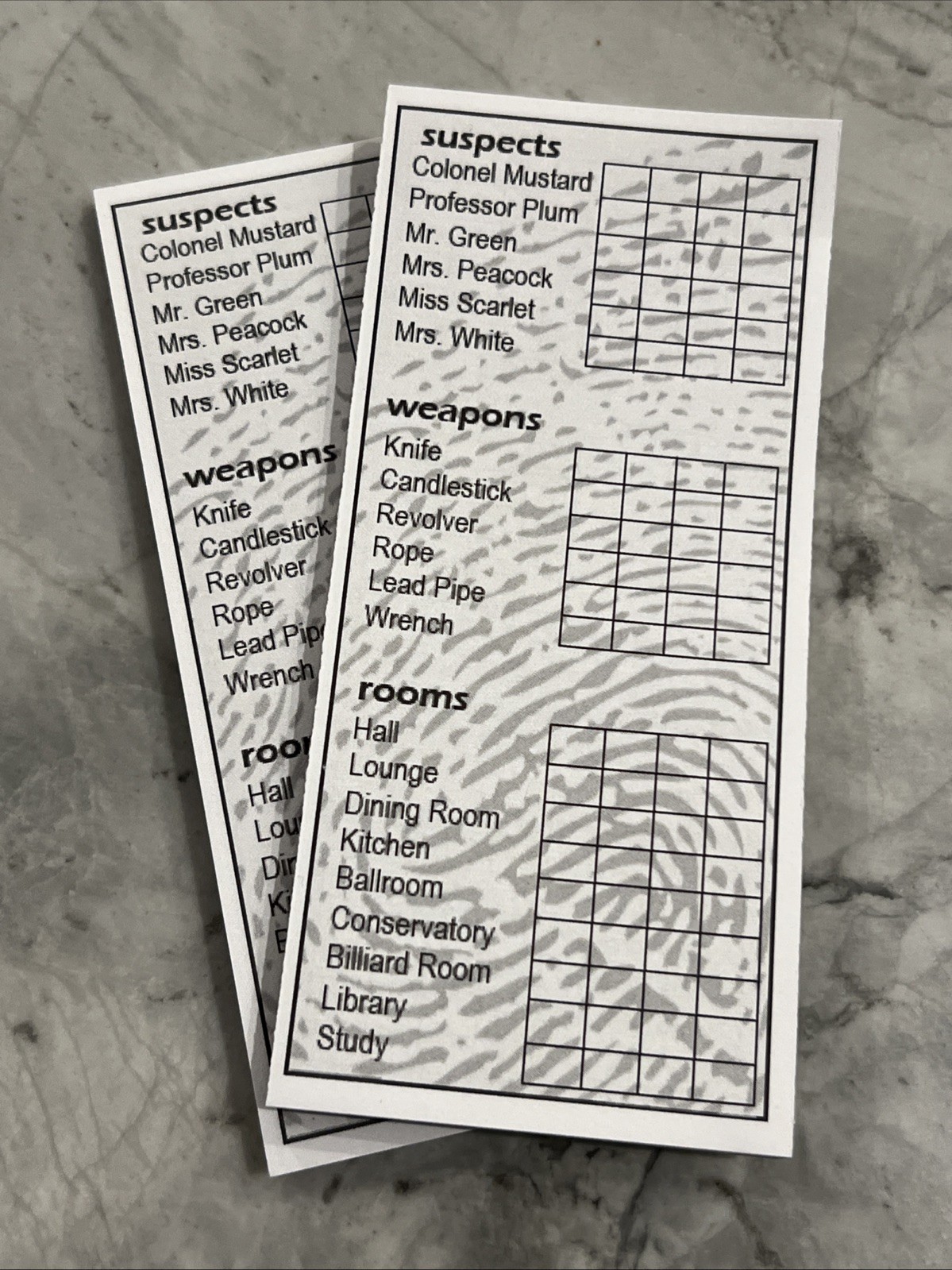 NEW Clue Replacement Detective Note Pad 100 Sheets