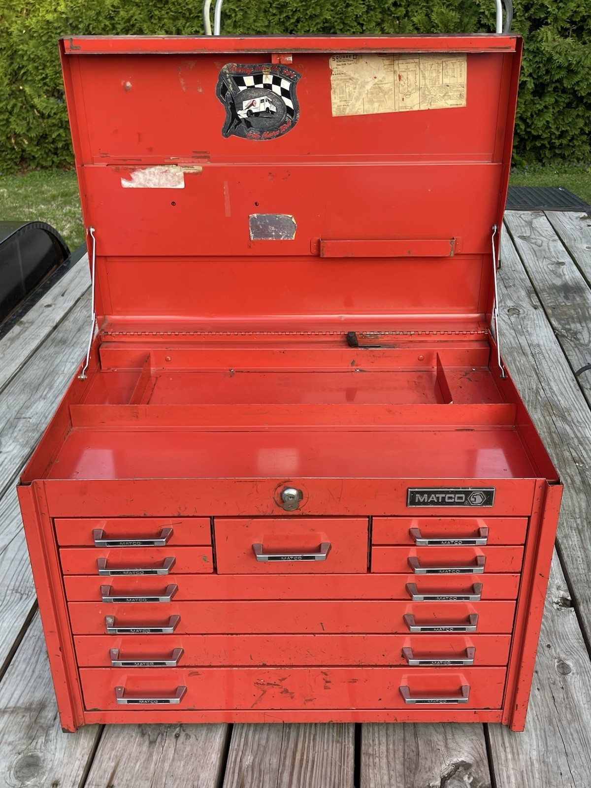 Matco Tool Chest Box Heavy Duty Mechanic Toolbox Used