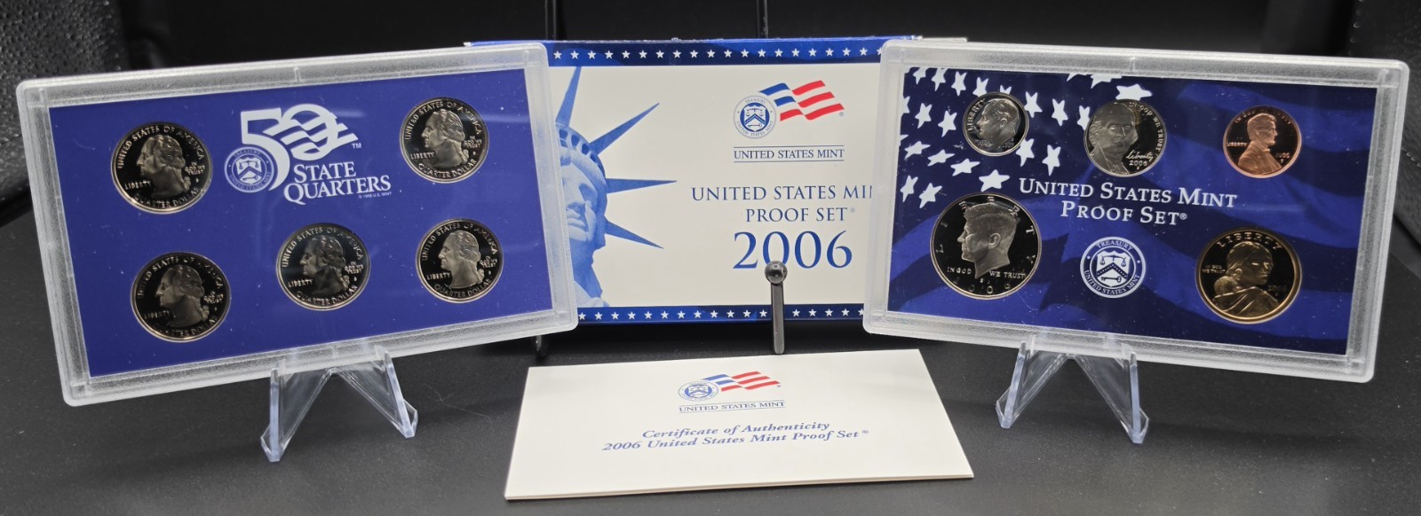 2006-S U.S. Mint Proof Set 10 Coins w/ Case – Brilliant Proof