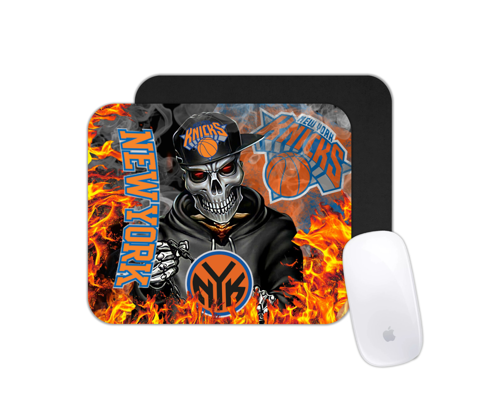 NY Knicks Mouse Pad | Basketball Team Desk Mat Gift for Fans