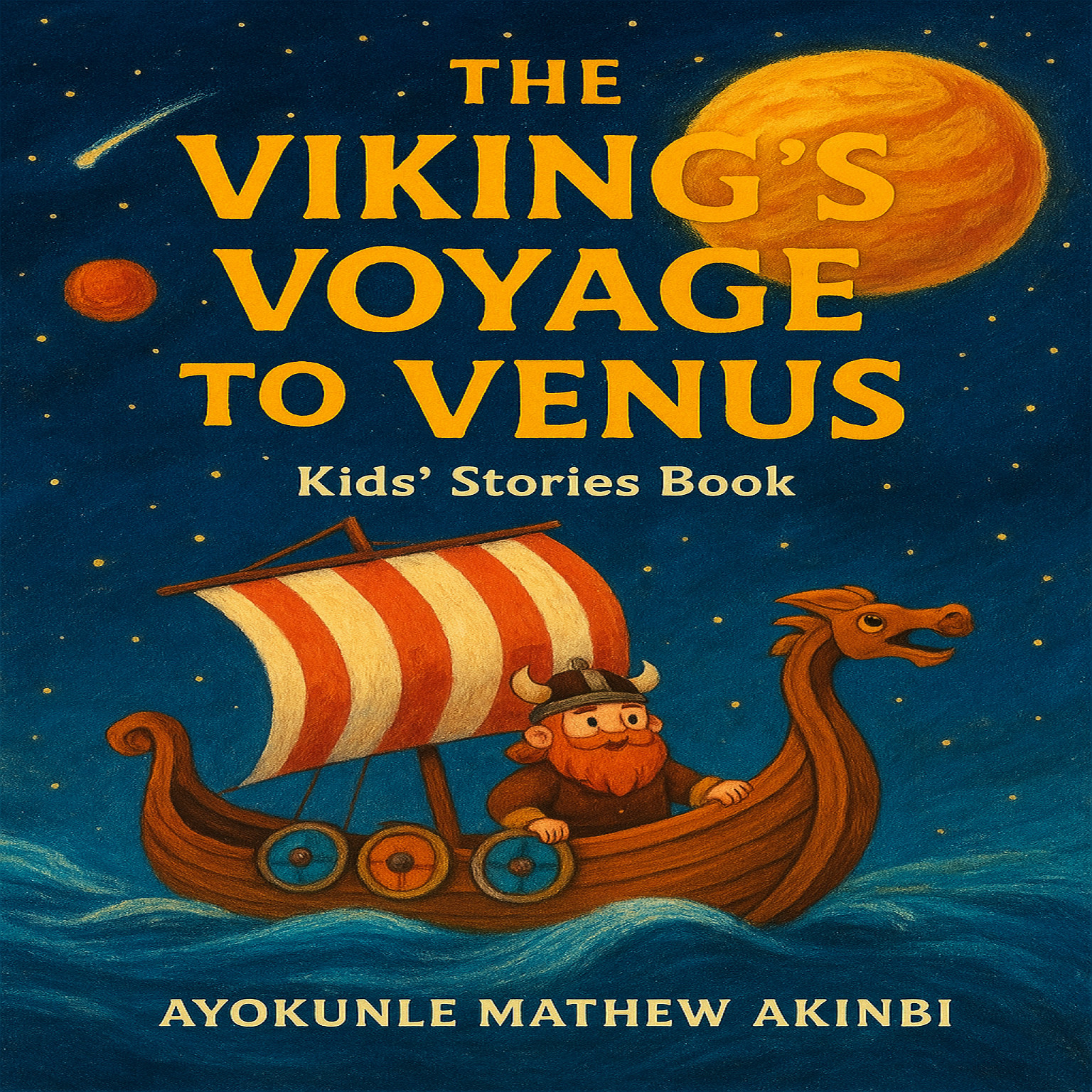 The Viking's Voyage to Venus Kids’ Stories Book