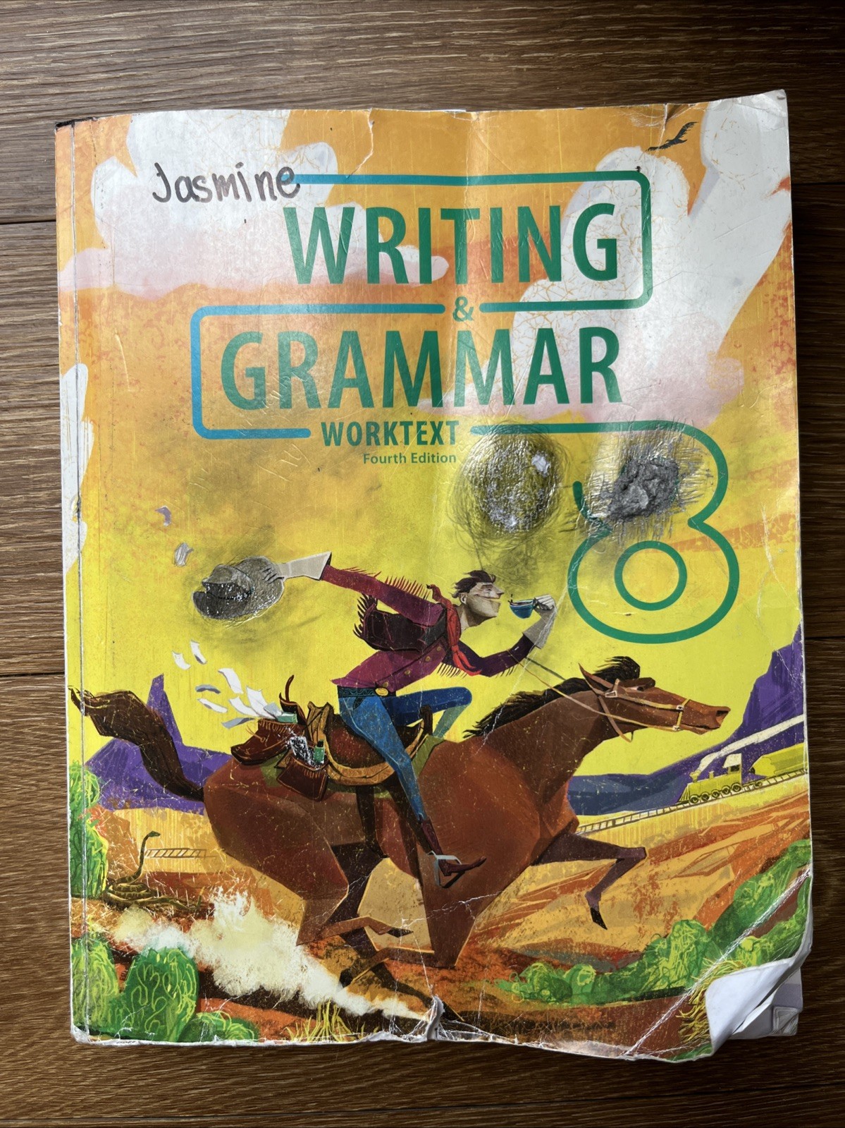 BJU Press Writing And Grammar 8 Student Wortext. 8th Grade. Fourth Edition.