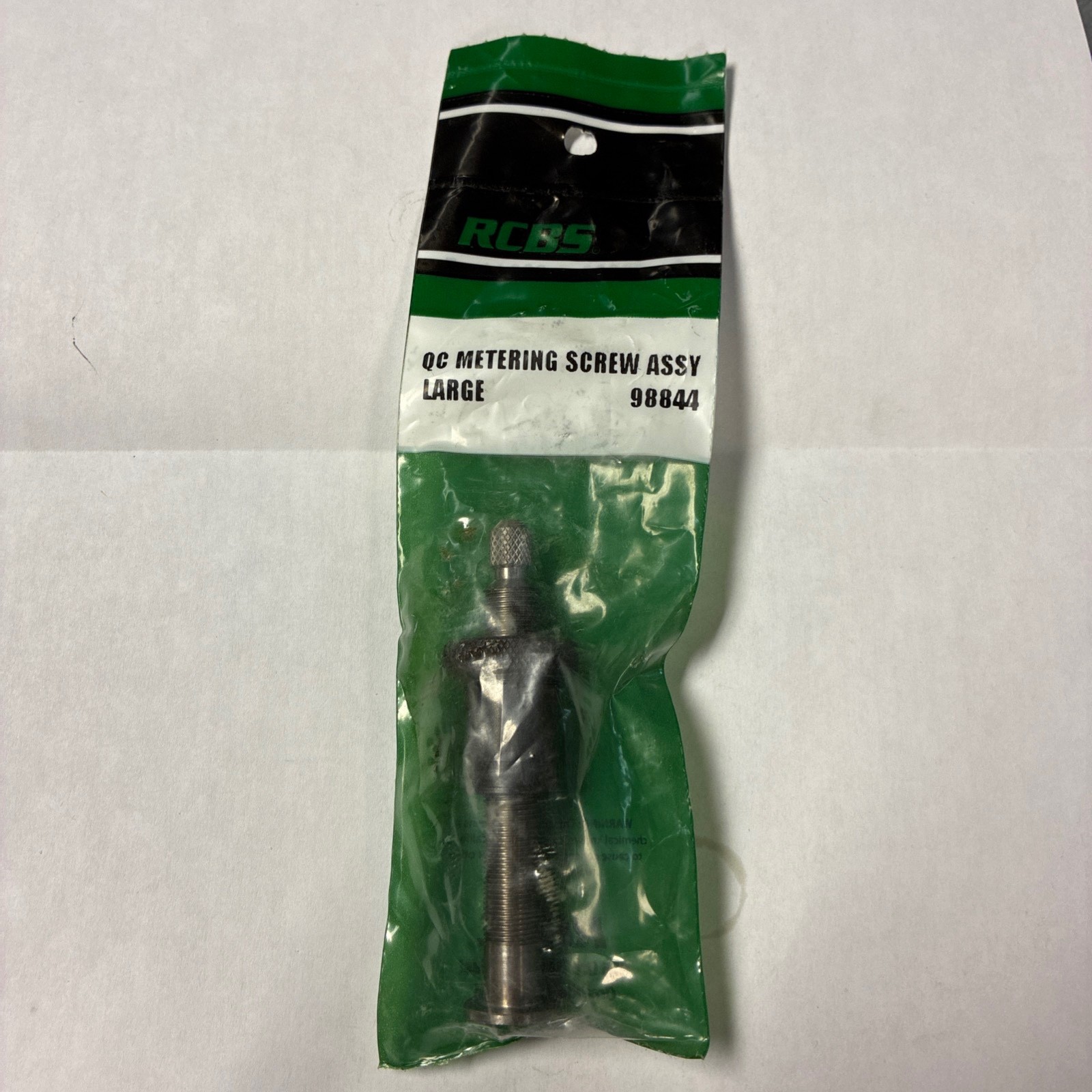 RCBS QC Metering Screw Assy