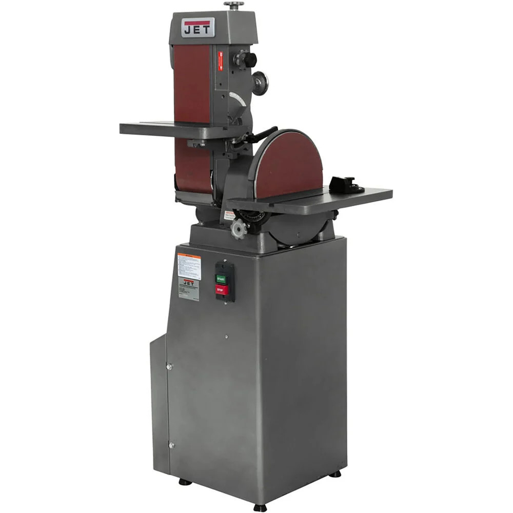 Jet J-4200A-2 6X48 Industrial Combination Belt & 12In Disc 230 V 1Ph
