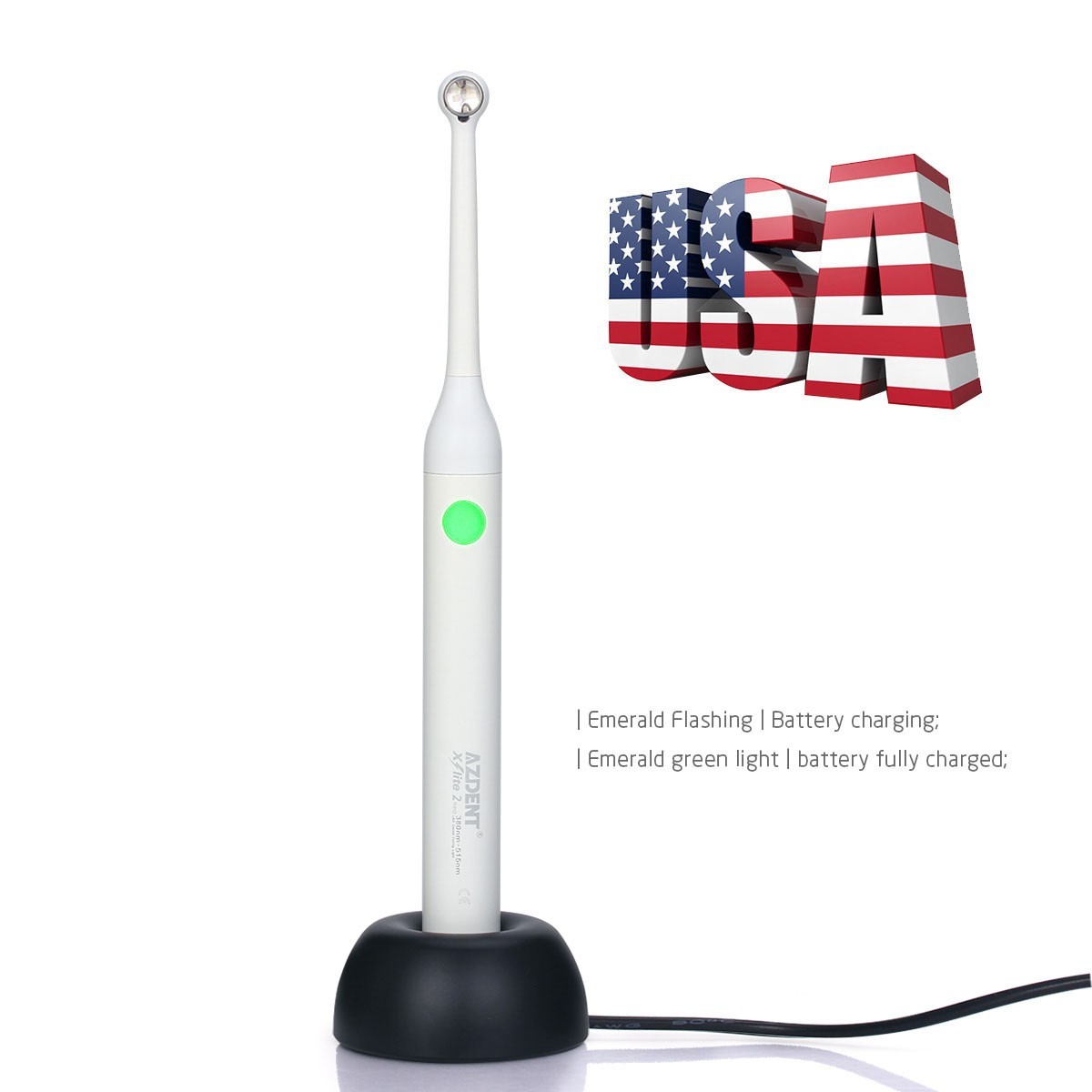 Dental High Power Wide Spectrum LED Curing Light 2300mW/cm²
