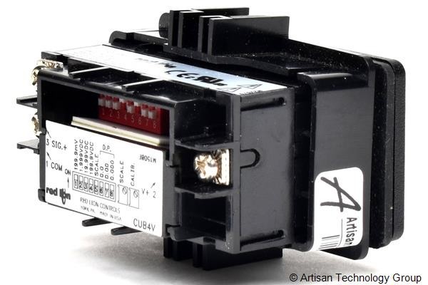 Red Lion Controls CUB4V Miniature DC Voltmeter