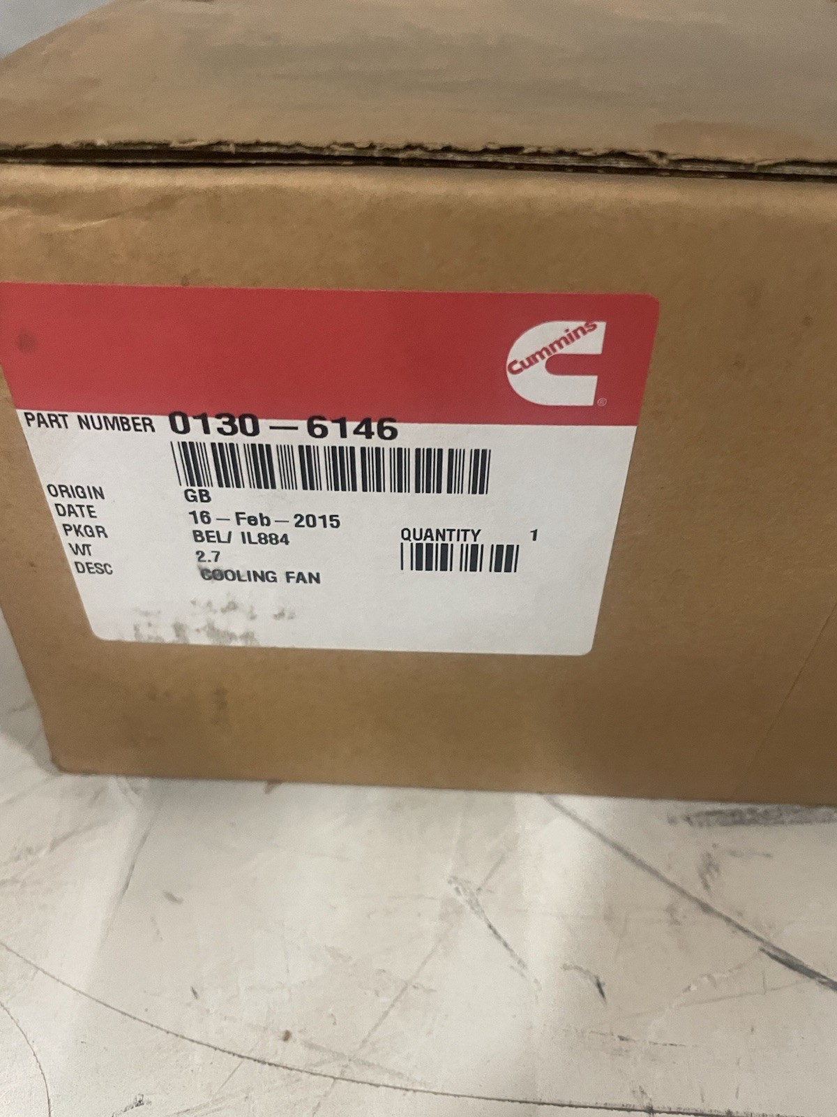 New Cummins Onan COOLING FAN 0130-6146