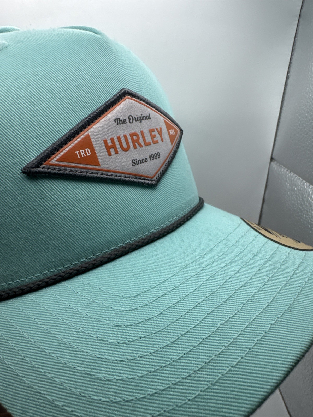 Hurley Hat Cap Strapback Adjustable Rope Green Outdoor NWT