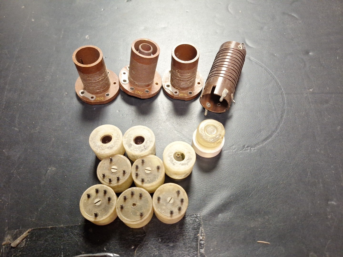 Misc Coil Form Lot Ham Vintage Shortwave Crystal Radio