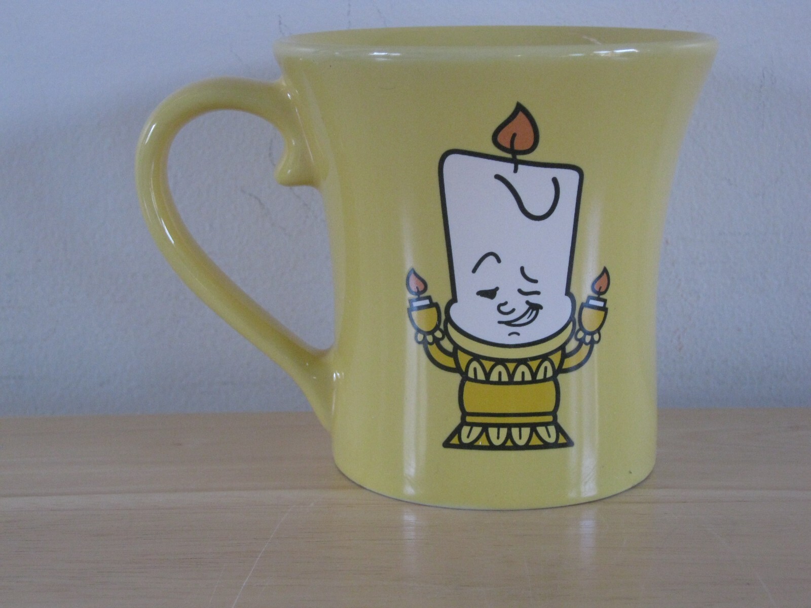 Disney Lighten Up! Yellow Candle Mug