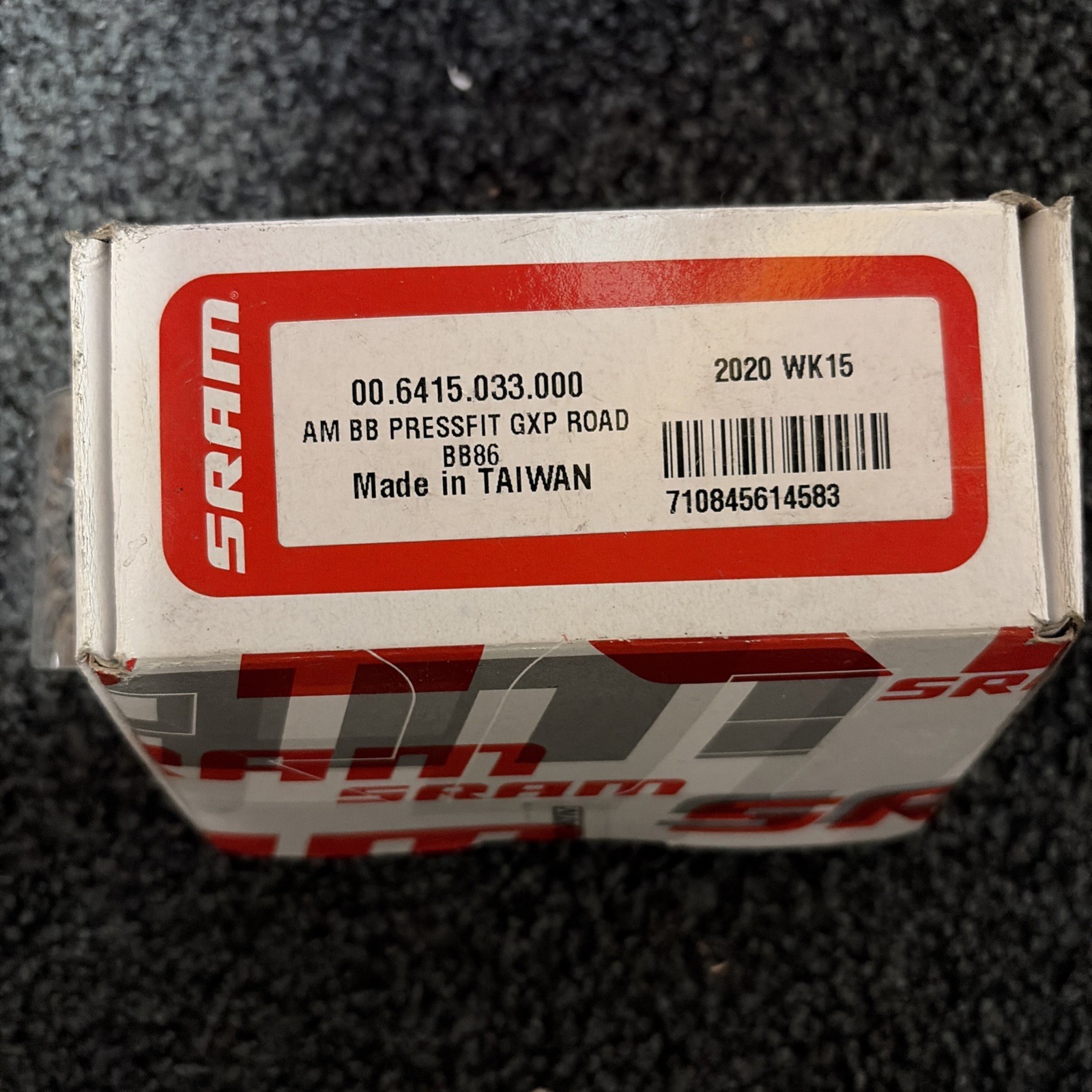 New SRAM Bb86 Press fit Gxp Road Bottom Bracket 00.6415.033.000