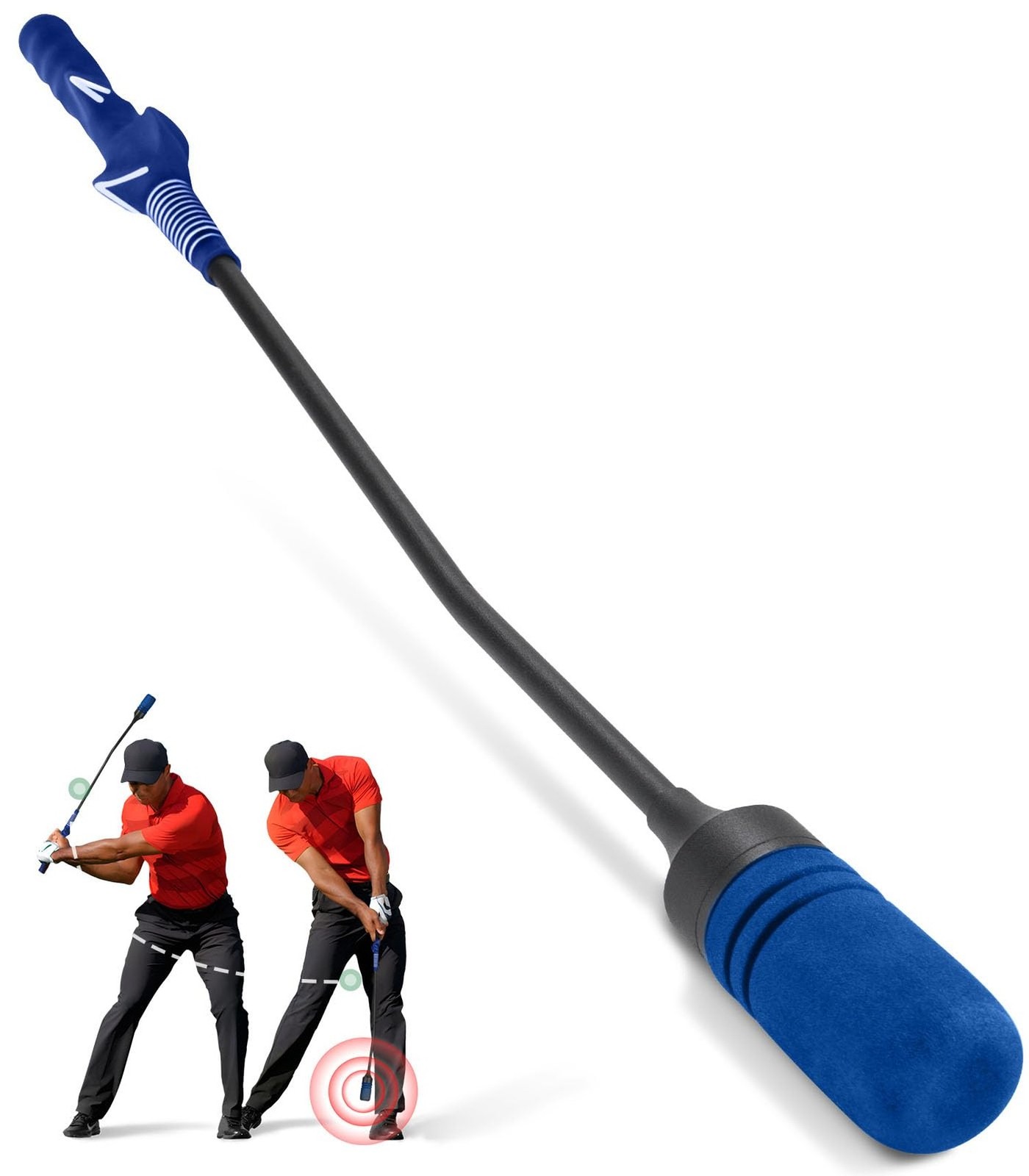 Golf Swing Trainer - Click Stick Golf Trainer for Golf Tempo Practice, Weight...