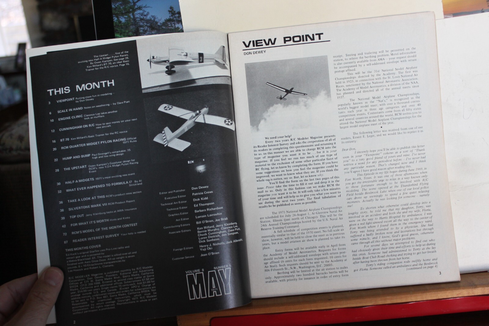 RC Modeler May 1971