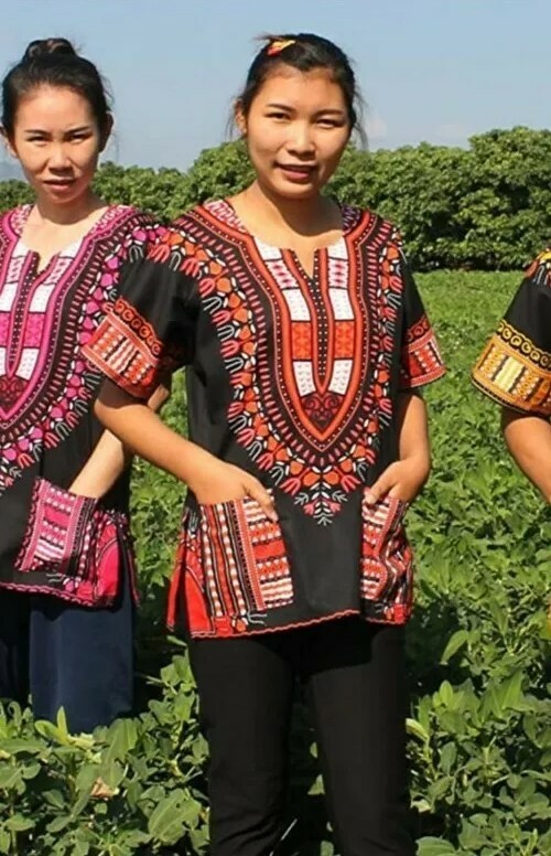 Raan Pah Muang Bra...X-Large,Red/Black.