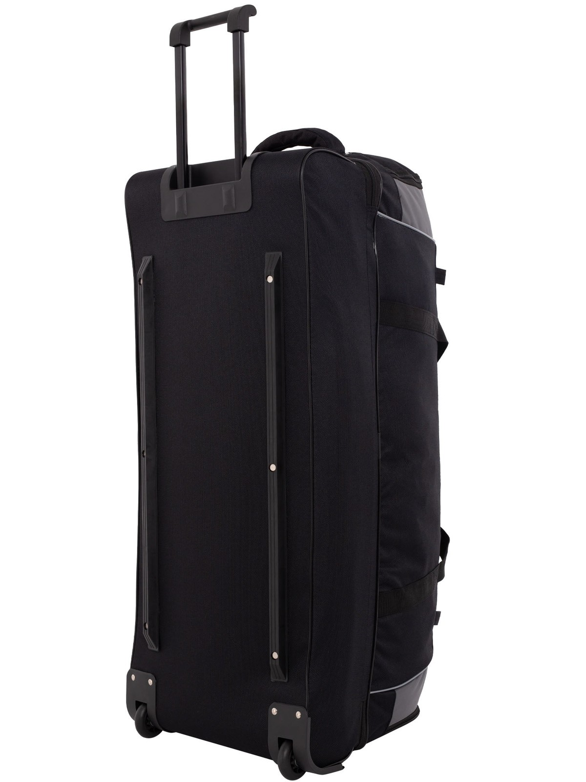 Jumbo 36" 2-Section Rolling Duffel with Blade Wheels - Black