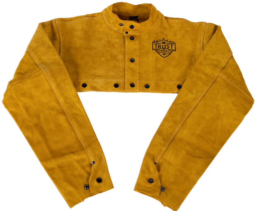 Trust Protection 5012 Premium Golden Brown Cowhide Cape Sleeve, Small