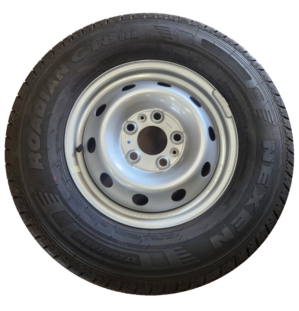 DODGE PROMASTER OEM NEW TAKEOFF 16" Steel Wheel  WITH NEXEN ROADIAN CT8HL