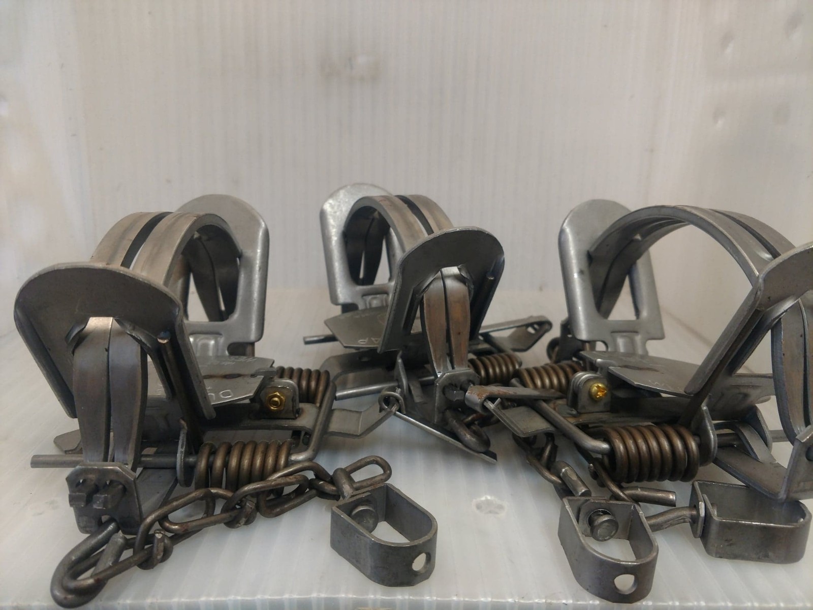 3 NEW DUKE 1.75 1 3/4 OFFSET TRAP COYOTE FOX COON MINK SURVIVAL TRAP