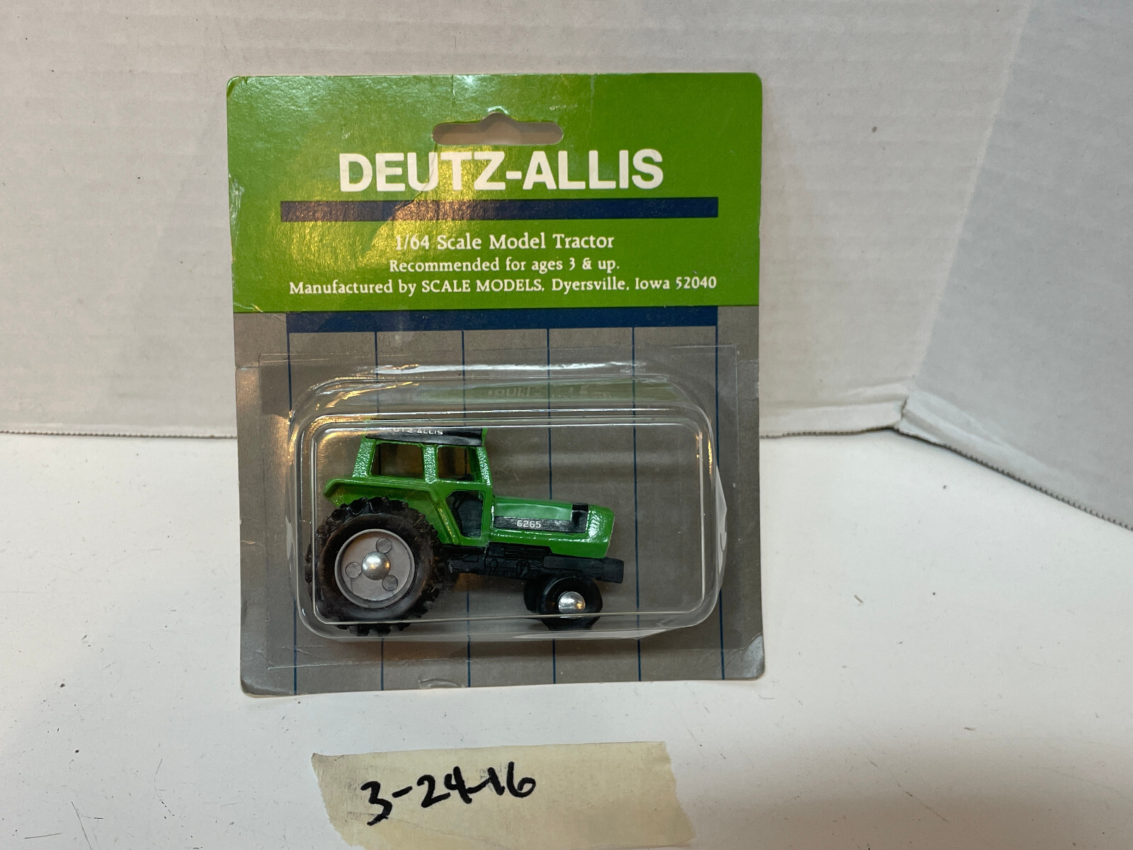 Scale Models 1:64 Deutz-Allis 6265 w/Cab Stock NIP