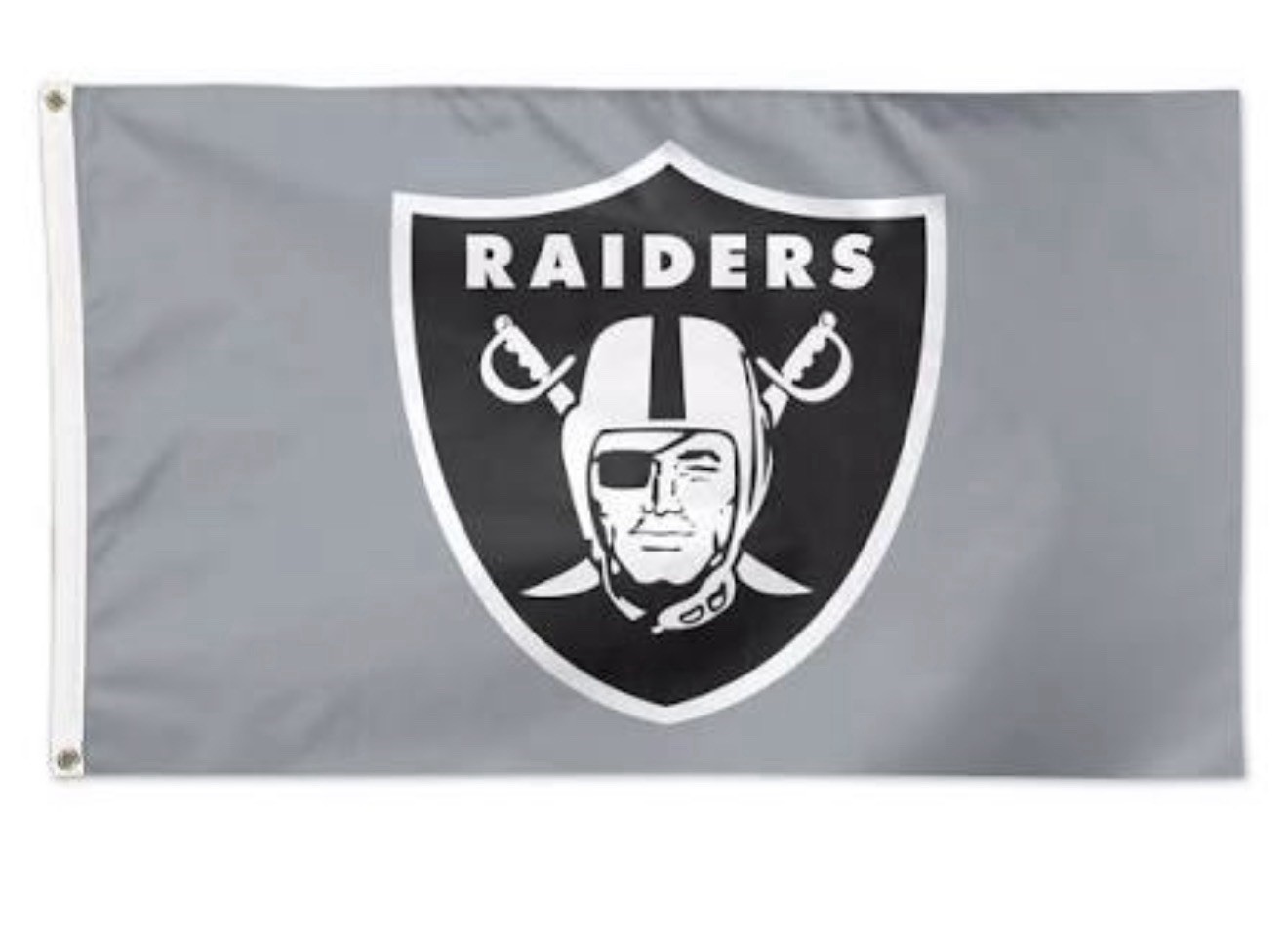 Las Vegas Raiders 3x5 ft Flag Banner NFL Football Free Shipping