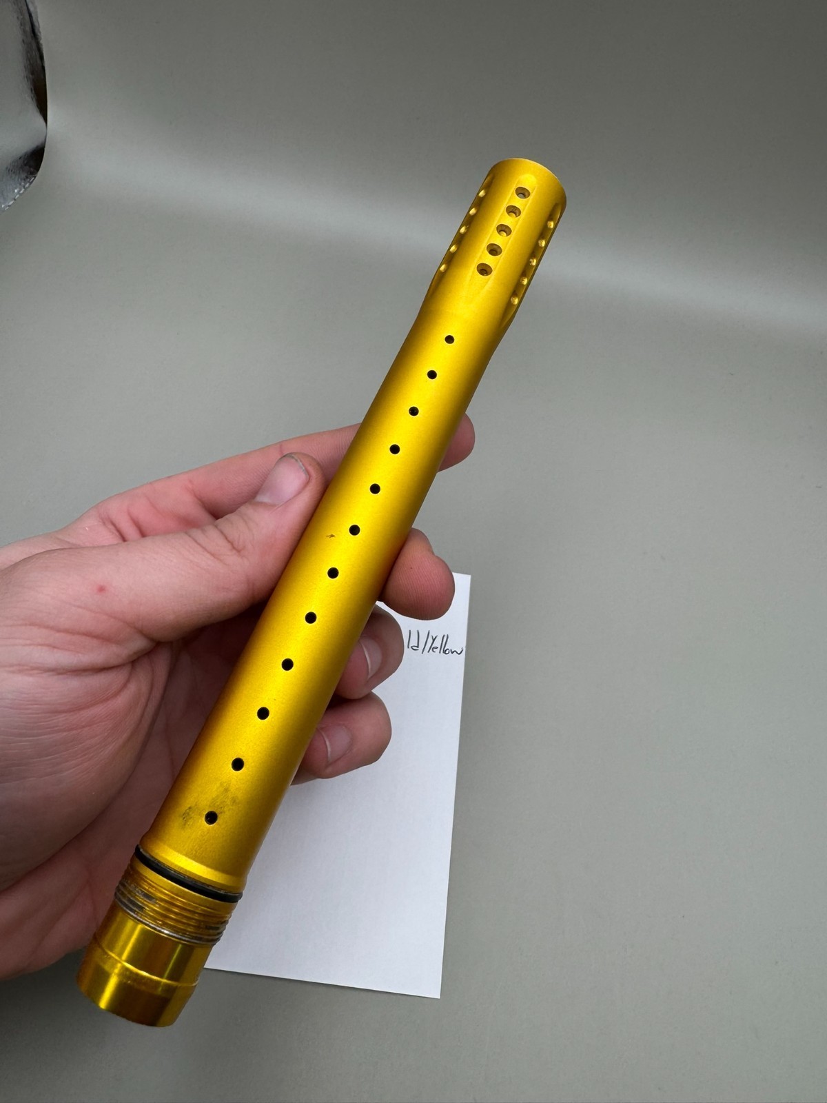Dye UL Tip 14 inch-Satin Gold/Yellow