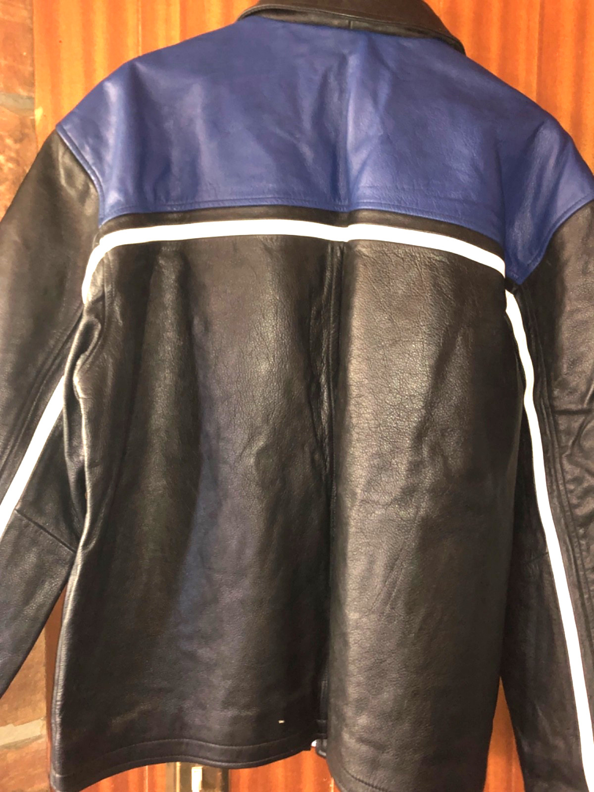 NEW Pepsi Generation Next 1990’s Black & Blue Striped Jacket Men's XL
