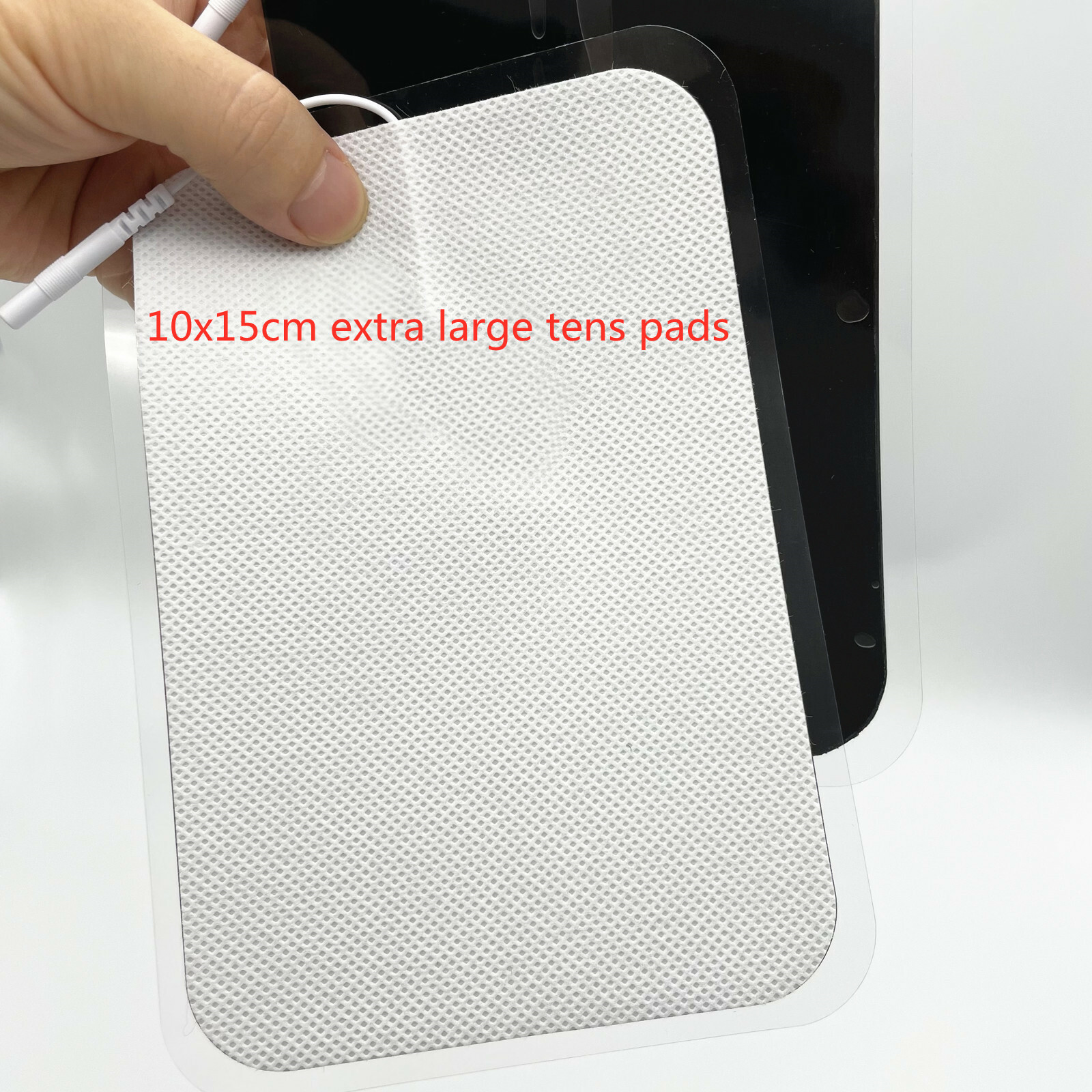 4Pcs 15x10cm Extra Large Replacement Electrode Pads Patches for Units Reusable