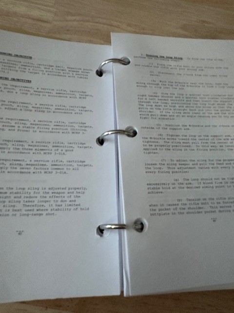 Handbook Weapons & Field Skills Training Edson Range Battalion Marines