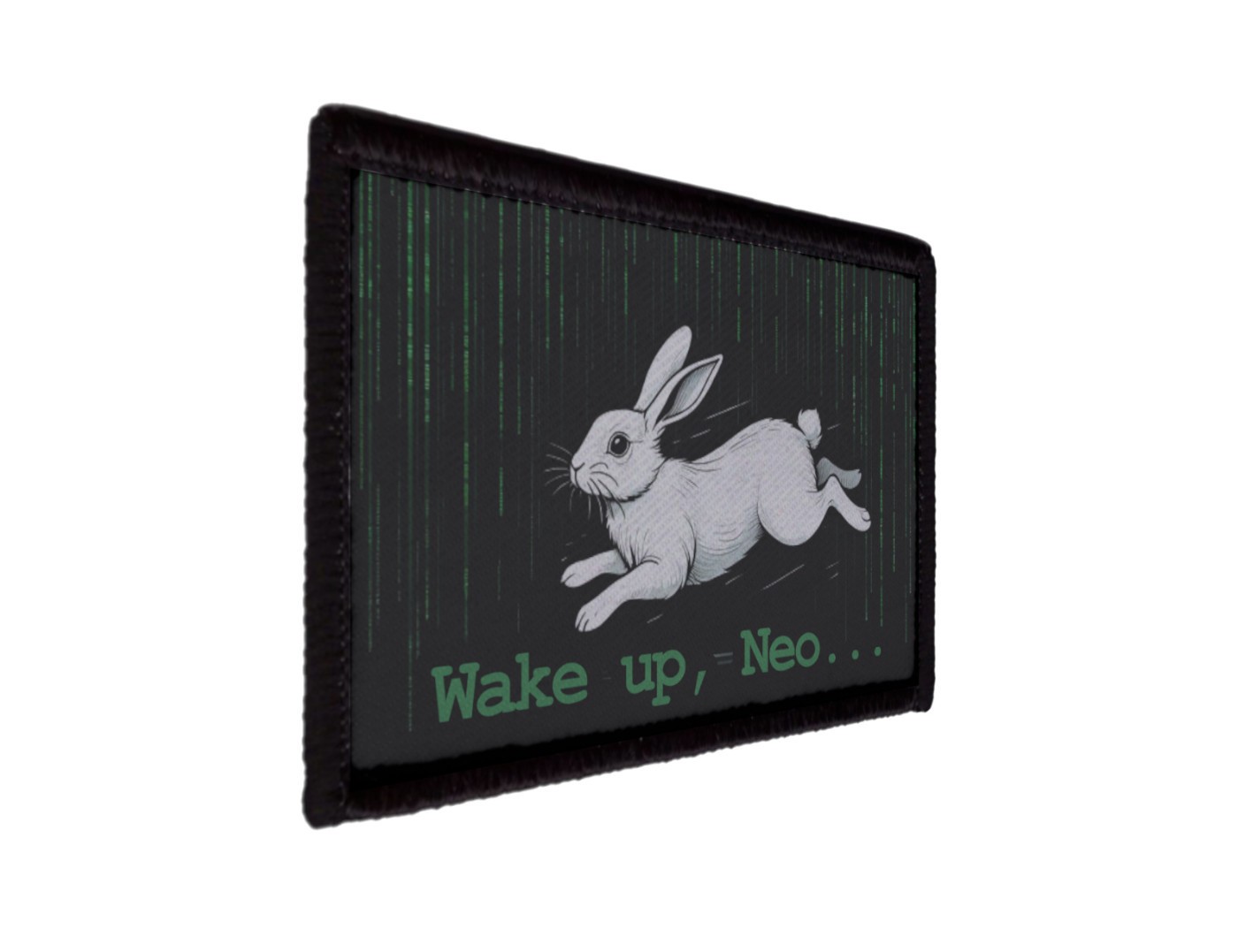 Follow White Rabbit Wake up Neo Patch Matrix Morale Hook Tactical [sub]
