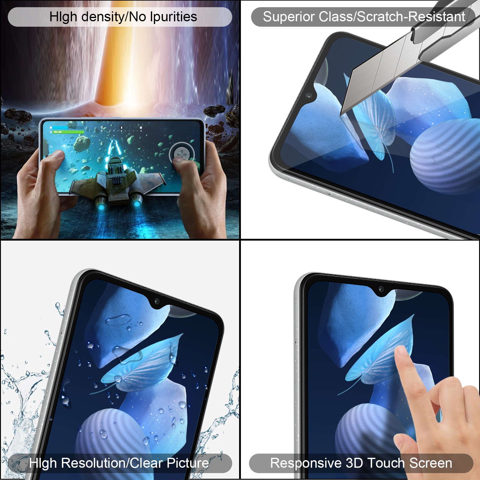 For Samsung Galaxy A50 A505U IncellLCD Display Touch Screen Replacement Frame