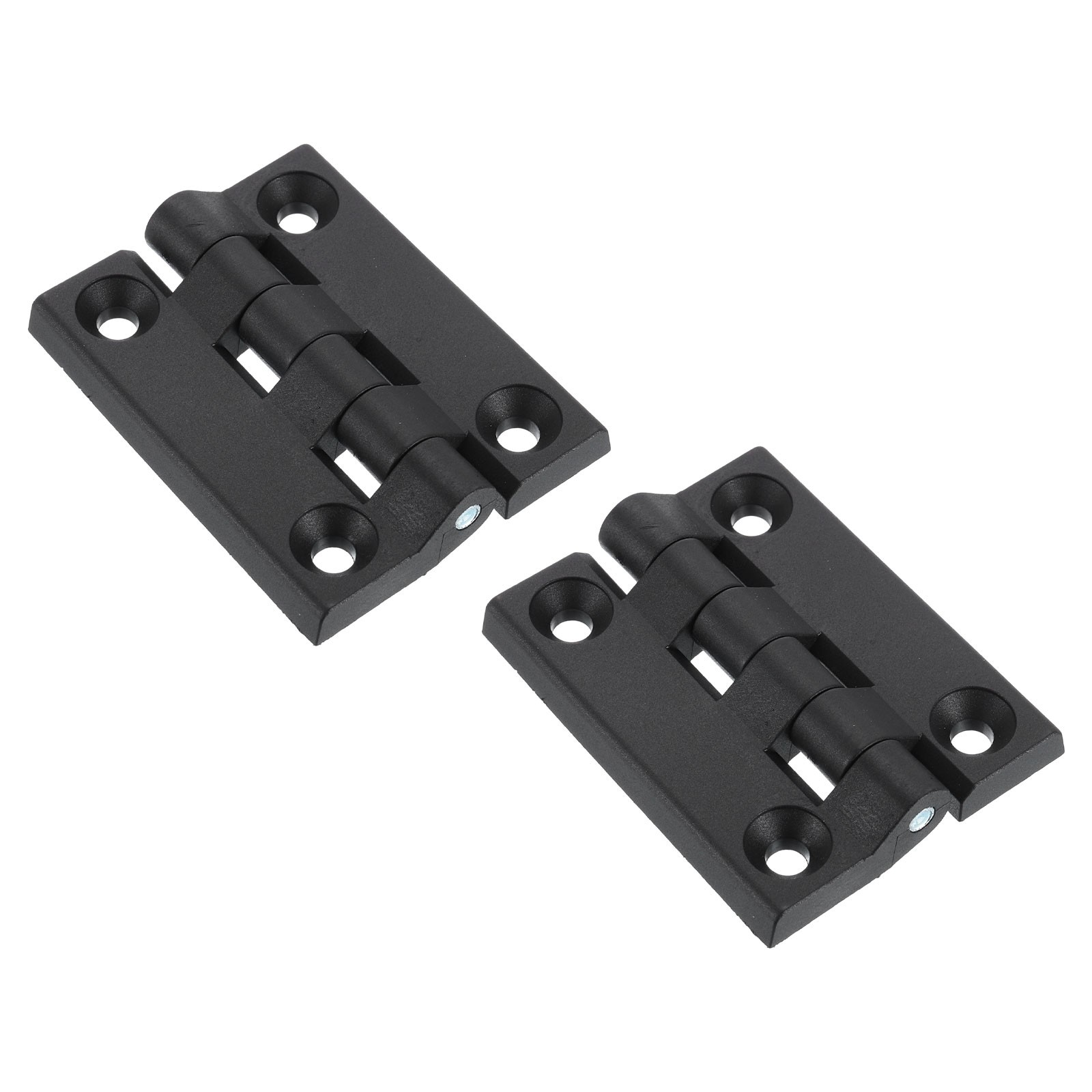 2Pcs Torque Hinge 103x82x11mm Nylon Adjustable Position Control Hinge(9mm Hole)