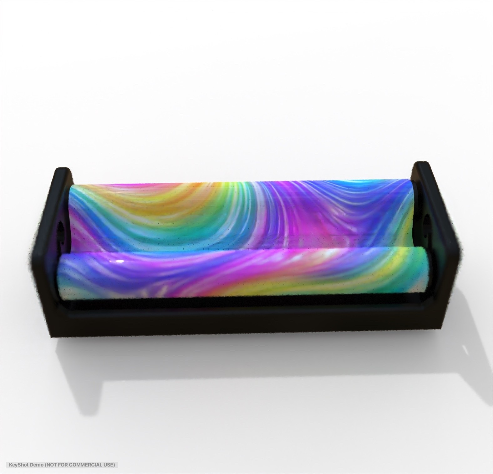 Rainbow Swirl Rolling Machine | 78mm Manual Roller