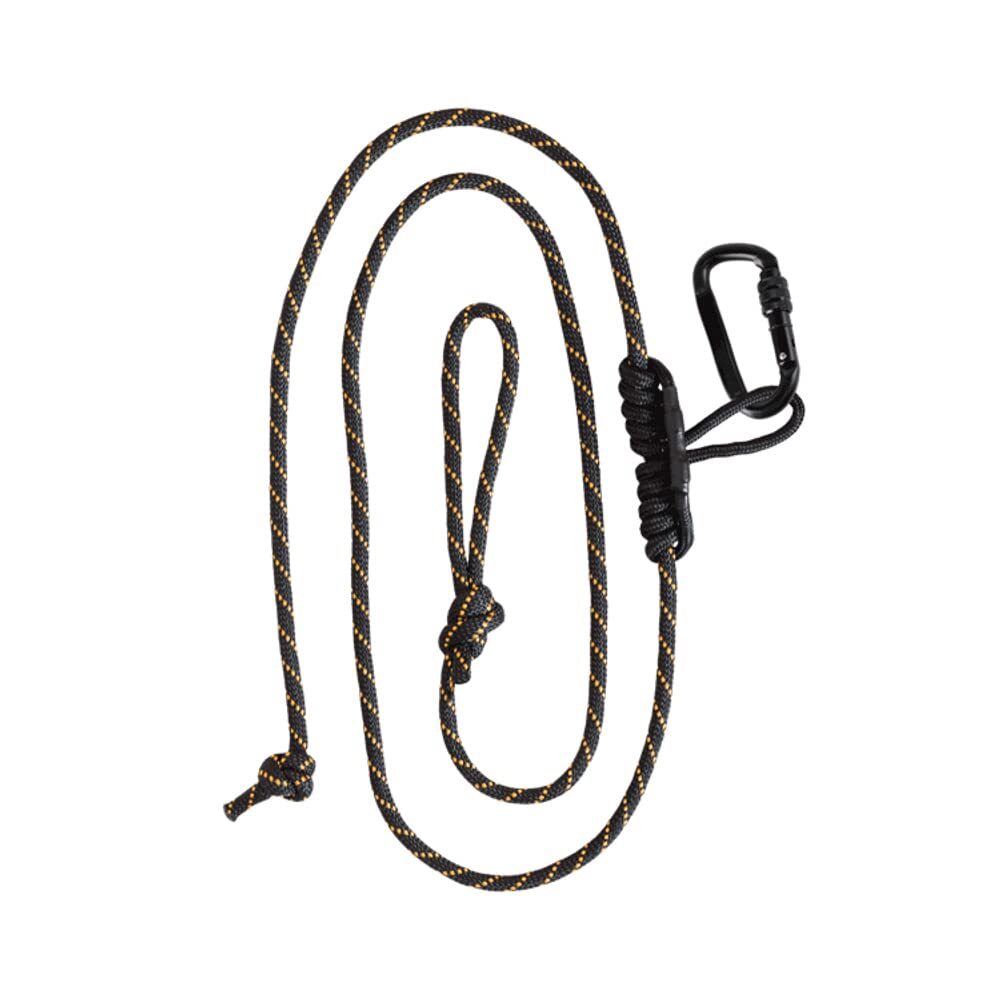 Muddy Outdoors Black Orange Safety Harness with Lineman Rope 300 lb Capacity