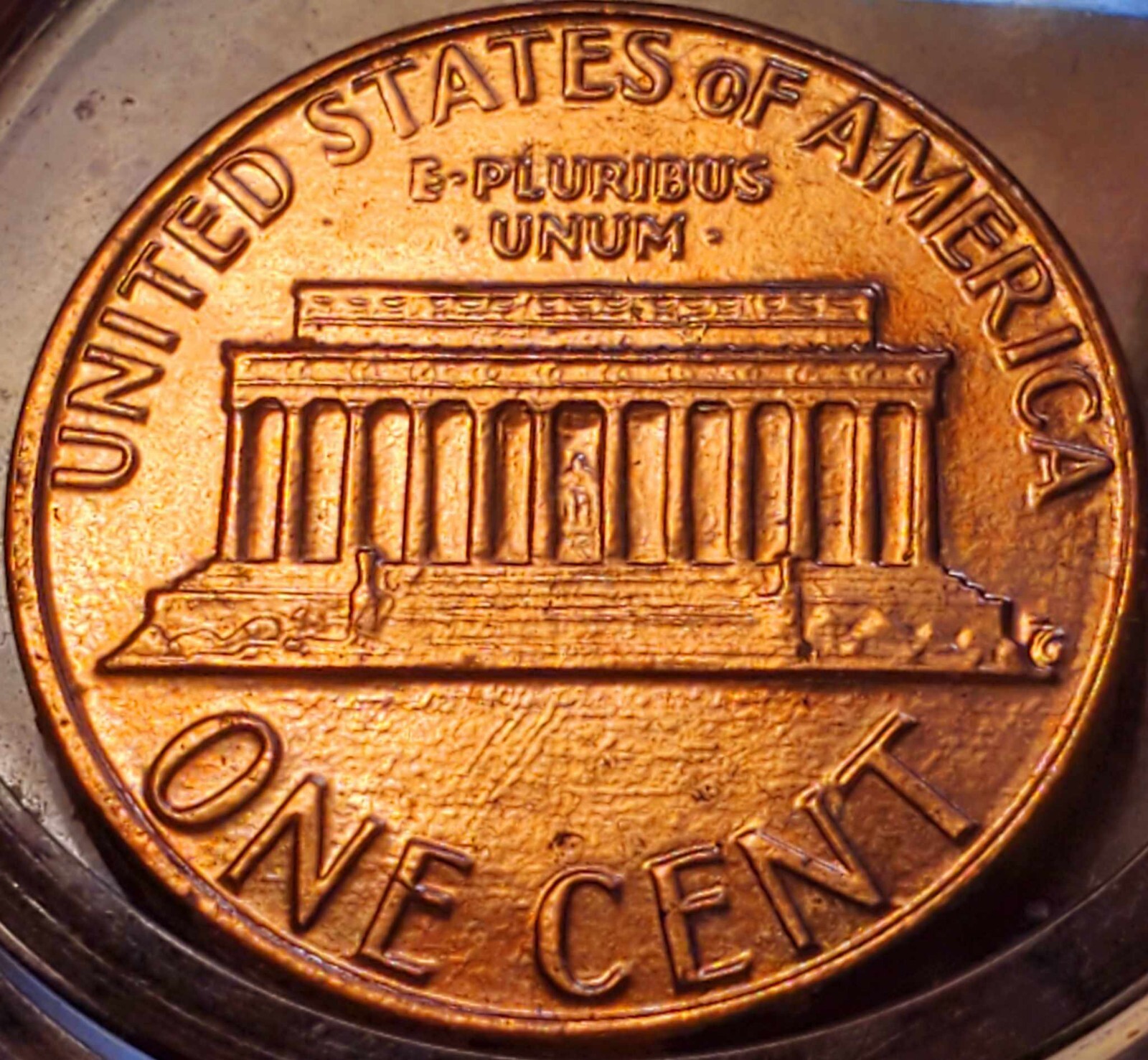 1983 CENT DDR FS-801 Doubled Die Reverse