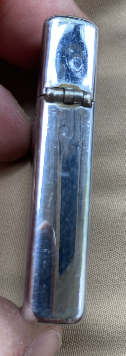 Vintage zippo slim lighter