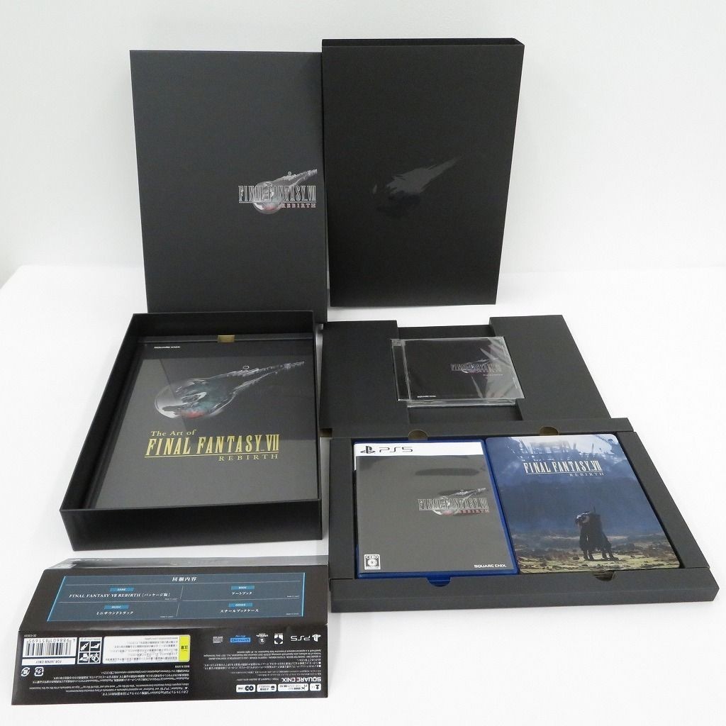 Final Fantasy VII Rebirth Deluxe Edition 7 DX 2024 PS5 Playstation 5 Used