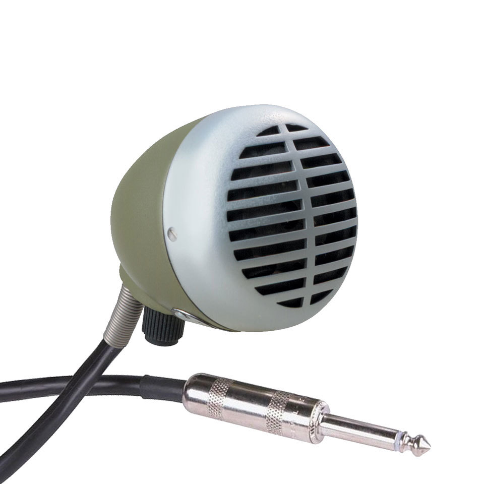 Shure 520DX "Green Bullet" Harmonica Microphone