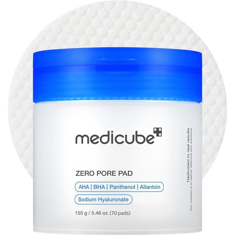 Medicube Zero Pore Pads (AHA + BHA) |  Korean No.1 Toner Pads