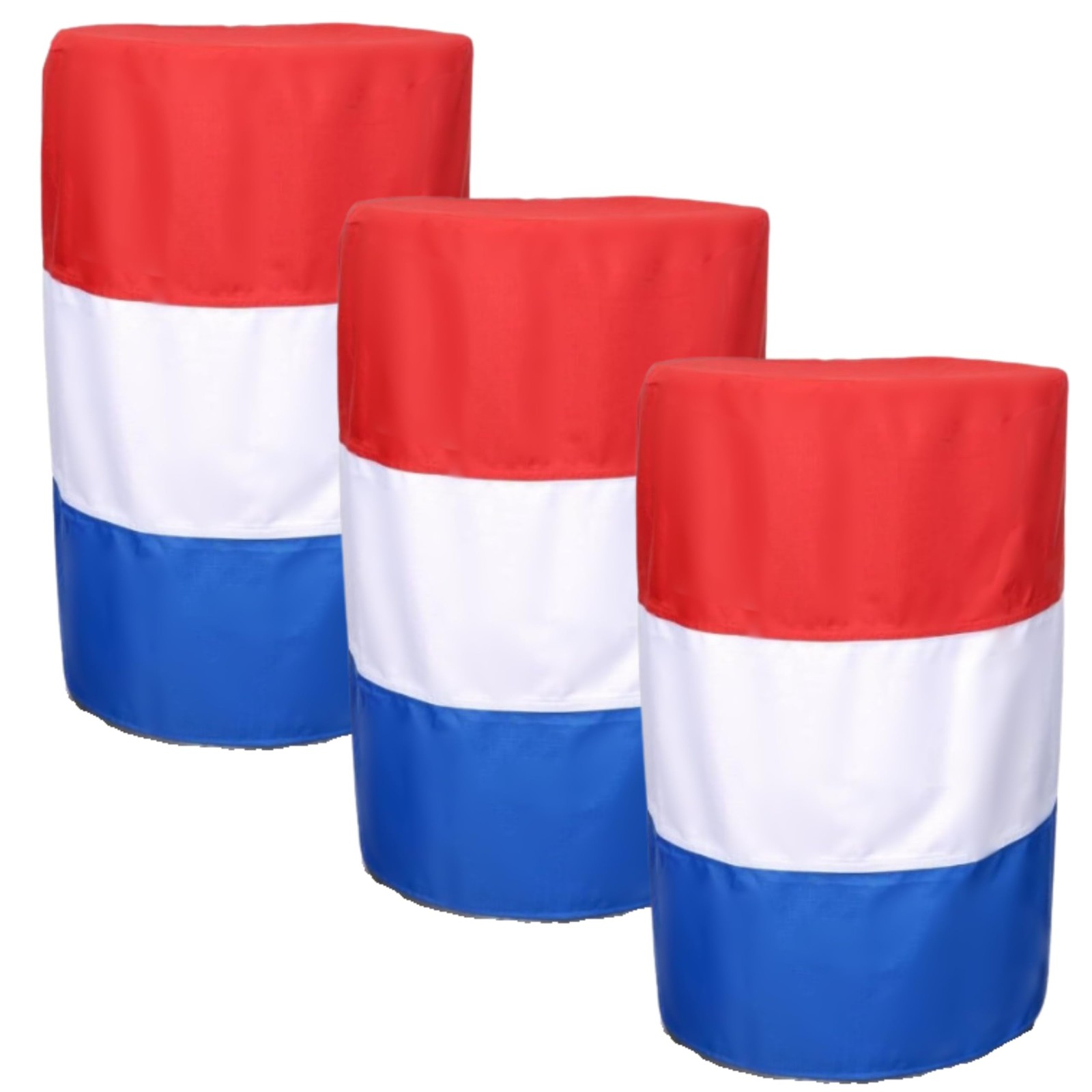 55 Gallon Barrel Covers for Barrel Racing Set of 3 Drum Covers-Works with Ste...