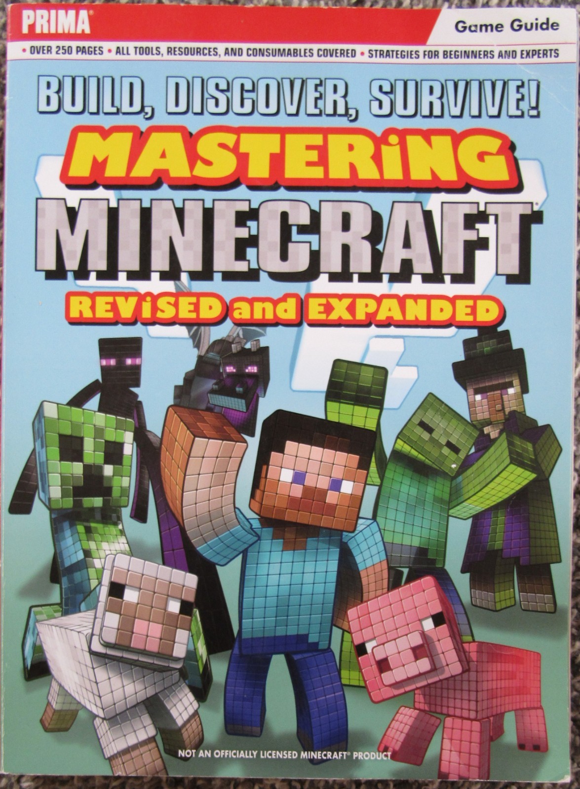 Mastering Minecraft  Prima Strategy Game Guide - over 250 pages
